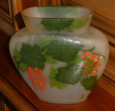Vase verre émaillé d'occasion  Pont-l'Abbé