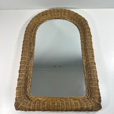 Large wicker mirror for sale  ROCHDALE