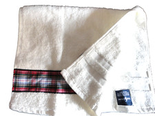 TOALHA VINTAGE RALPH LAUREN TARTAN XADREZ VERMELHO VERDE (1) PONTA DOS DEDOS FEITA NOS EUA comprar usado  Enviando para Brazil