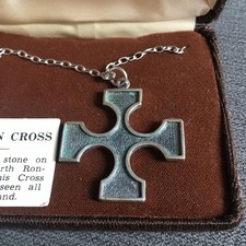 CRUZ BURRIANA VINTAGE PRATA ESTERLINA CELTA ORTAK ORKNEY PRATA MALCOLM CINZA, usado comprar usado  Enviando para Brazil