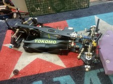Chassi compacto vintage 1998 Yokomo YD-4 II carro de turismo controle remoto , usado comprar usado  Enviando para Brazil