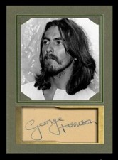 Usado, CARTÃO EDIÇÃO LIMITADA DOS BEATLES / GEORGE HARRISON / AUTÓGRAFO comprar usado  Enviando para Brazil