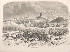 1859 incisione risorgimento usato  Vittuone