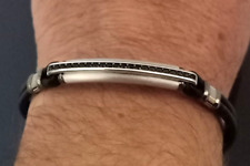 Bracciale pelle argento usato  Ceggia