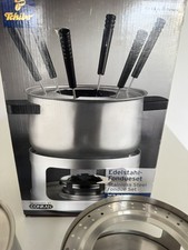 Edelstahl fondueset tchibo gebraucht kaufen  Wiesbaden