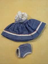 "Lindo vestido y bragas vintage para muñeca de 8""" segunda mano  Embacar hacia Mexico