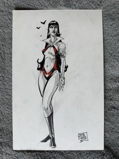 Vampirella original art for sale  Waunakee