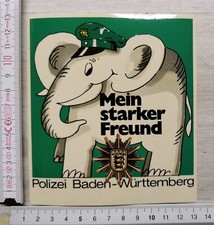 Sticker aufkleber polizei gebraucht kaufen  Eutin