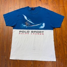 Usado, Camisa polo esportiva vintage Ralph Lauren masculina tamanho grande vento surf comprar usado  Enviando para Brazil