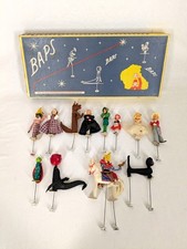 Lote de 12 bonecas fantoches alemãs BAPS da década de 1940, incluindo capuz vermelho, cowboy, gato, joaninha comprar usado  Enviando para Brazil