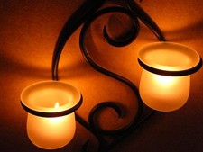 Partylite scroll sconce for sale  Wonder Lake
