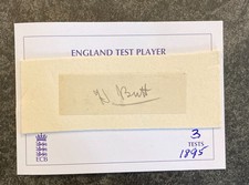 Cricket autograph harry for sale  BUSHEY