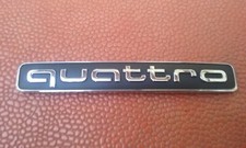 AUDI "QUATTRO" A4 A3 A5 A6 Q3 Q7 Q2 TT... Monogramme AR*/Emblem Badge 95 X 14 mm comprar usado  Enviando para Brazil