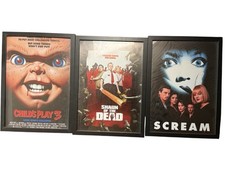 Horror movie posters for sale  CANTERBURY