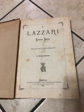 Lazzari fracesco mastriani usato  Portici