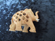 Wooden elephant craved for sale  CREDITON