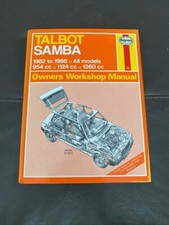 Haynes talbot samba for sale  LIVERPOOL