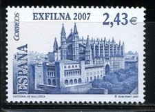 Hiszpania.  Katedra w Palma de Mallorca 2007 ** (MNH) na sprzedaż  Wysyłka do Poland