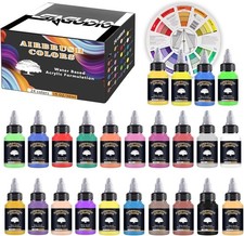Peinture aérographe couleurs d'occasion  Bagneux
