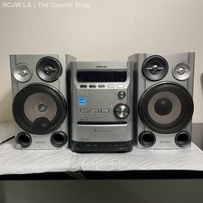 Sony CMT-HPZ9 Micro Sistema Hi-Fi 5 Discos Trocador, Fita, Rádio *CONTROLE REMOTO AUSENTE* comprar usado  Enviando para Brazil