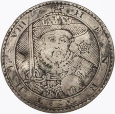 Contador de prata Henry VIII por Simon van de Passe., usado comprar usado  Enviando para Brazil