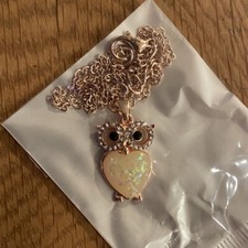 Owl necklace yellow for sale  Louisville