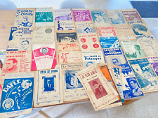 Partitions musiques anciennes d'occasion  Mauguio