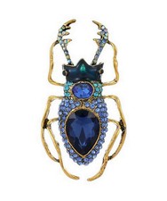Broche bijou insecte d'occasion  Lourches