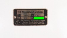 Altes typenschild es270 gebraucht kaufen  Neugersdorf
