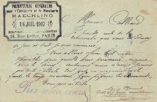 Cpa advertising maechling d'occasion  Expédié en Belgium