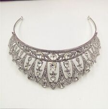 6cm alto clássico cristal casamento nupcial rainha princesa tiara coroa para as mulheres comprar usado  Enviando para Brazil