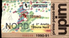 Biglietto stadio juventus usato  Italia