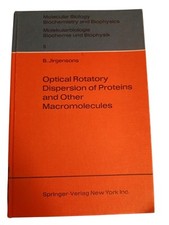 Optical Rotatory Dispersion Of Proteins & Other Macromolecules By B. Jirgensons segunda mano  Embacar hacia Mexico