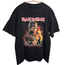 Camisa masculina Iron Maiden 2017 North America Tour The Book of Souls tamanho médio comprar usado Camisa masculina Iron Maiden 2017 North America Tour The Book of Souls tamanho médio comprar usado  Enviando para Brazil