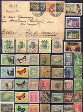 Portugal lettre timbres d'occasion  Aix-en-Provence-
