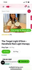 Target light 670nm for sale  THAMES DITTON