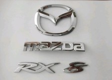 F15251731 SET DE INSIGNIAS EMBLEMAS TRASEROS PARA MAZDA RX-8 F15151710 F15151721, usado comprar usado  Enviando para Brazil