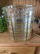 Vintage brass glass for sale  ORPINGTON