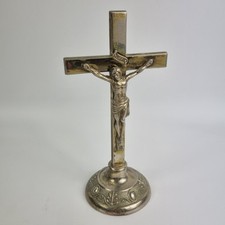Metal crucifix jesus for sale  LUTON