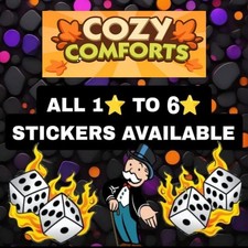 Álbum MOGO Cozy Comfort TODOS 1/2/3/4/5/6 estrelas ⭐ Adesivos ⚡️ Entrega rápida ⚡️, usado comprar usado  Enviando para Brazil