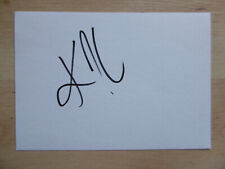 Scheda autografa kate usato  Spedire a Italy
