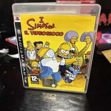 Simpson videogioco playstation usato  Qualiano