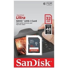 Cartão de memória SanDisk Ultra 32GB classe 10 SDHC UHS-1 até 48MB/s - SDSDUNB-032G comprar usado  Enviando para Brazil