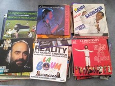 Lot disques vinyles d'occasion  Verneuil-l'Étang