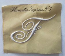 Broderie lettre brodée d'occasion  Raismes