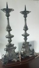 Coppia candelabri antichi usato  Bergamo