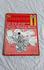 Haynes carburettors owners for sale  TIVERTON