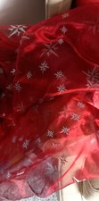 Christmas voile metres for sale  CHORLEY