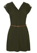 Khaki green crepe for sale  LONDON