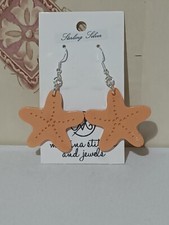 sterling silver starfish earrings for sale  ENNISKILLEN